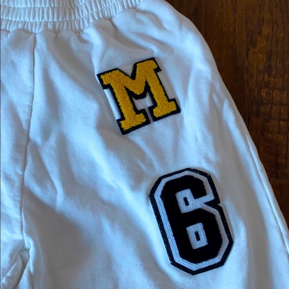 MM6 MAISON MARGIELA White Sweatpants - Picture 2 of 4